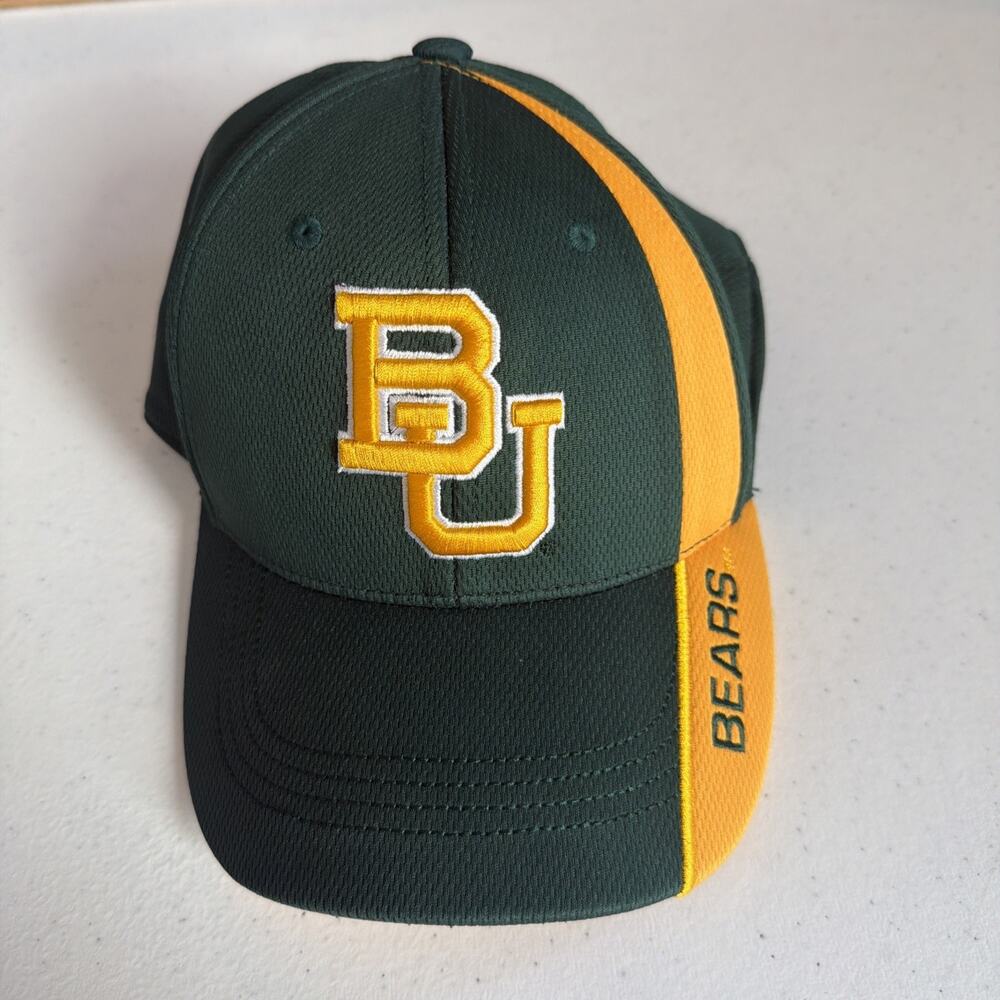 Top Of The World Baylor Bears Football Curved Brim Hat embroidered memory fit